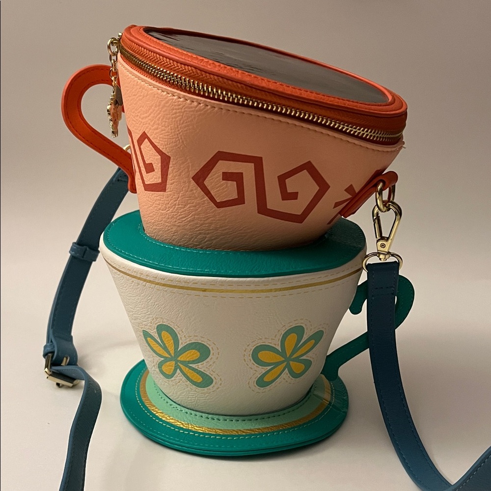 Loungefly Disney Parks Alice in Wonderland Teacups Crossbody Bag - Picture 3 of 3